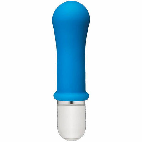 American Pop Boom Vibrator Blue 10 Function Silicone