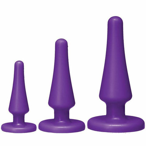 American Pop Launch Purple Anal Trainer Set
