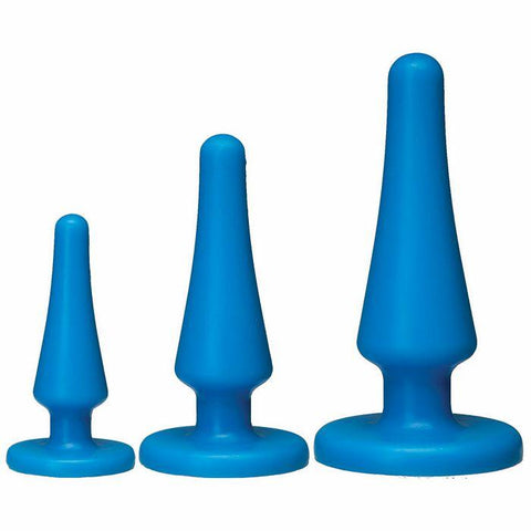 American Pop Launch Blue Anal Trainer Set