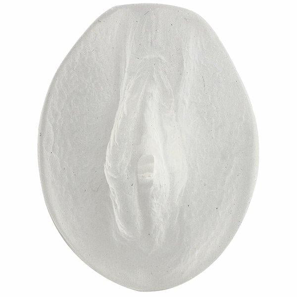 Palm Pal Frosted Ultraskyn Masturbator Pussy Clear Bx