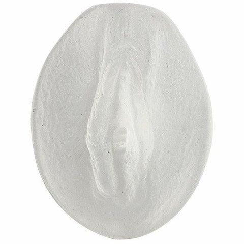 Palm Pal Frosted Ultraskyn Masturbator Pussy Clear Bx