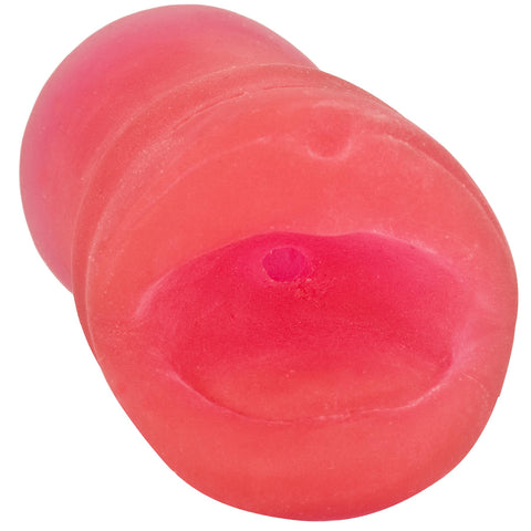 Palm Pal Frosted Ultraskyn Masturbator Mouth Pink Bx