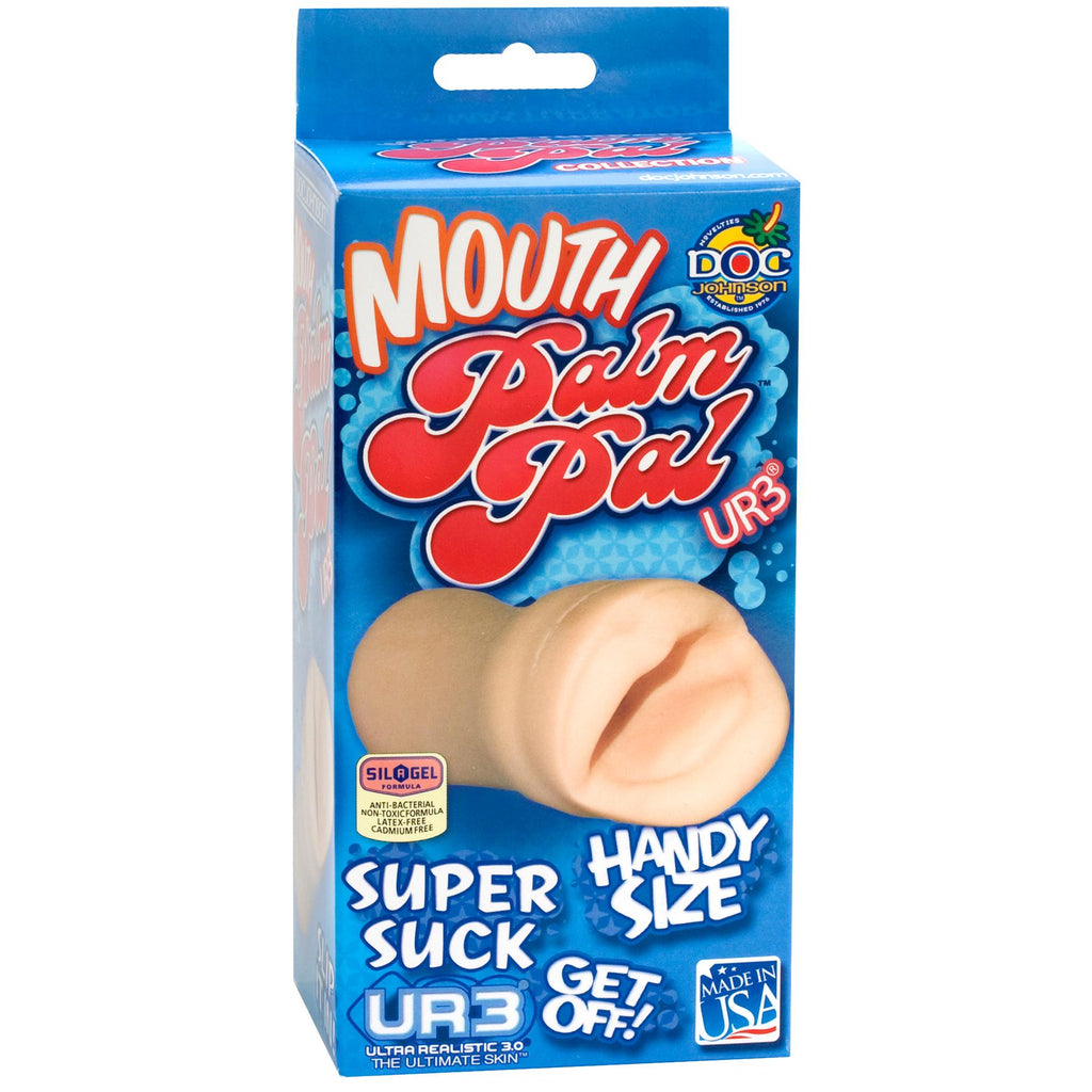 Palm Pal Natural Ultraskyn Masturabator Mouth Bx
