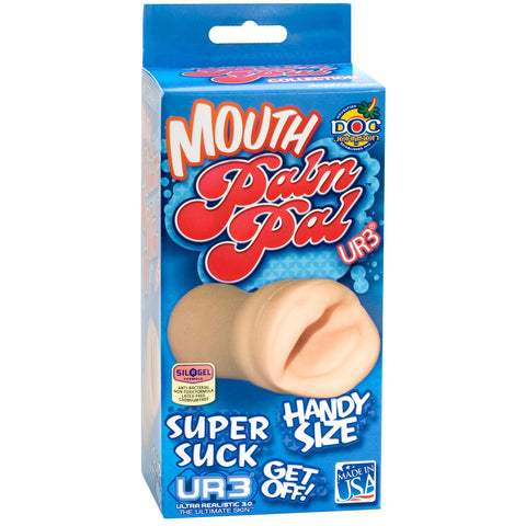 Palm Pal Natural Ultraskyn Masturabator Mouth Bx