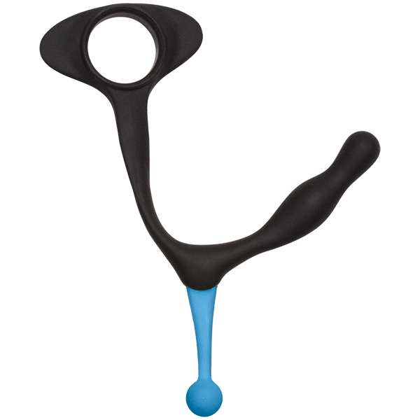 Optimale Duo C Ring-p Massager Silicone Black