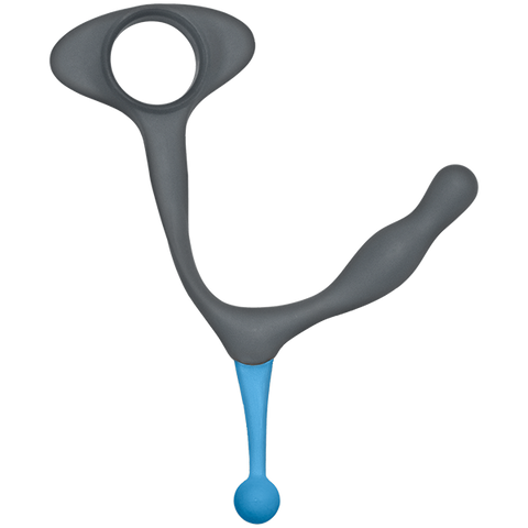 Optimale Duo C Ring-p Massager Silicone Slate