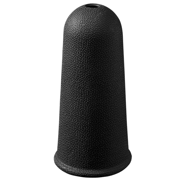 Optimale Stroke N Go Premium Silicone Stroker W-0.24 Oz Lubricant Packet Black