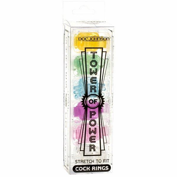 Tower Of Power 6 Cock Rings