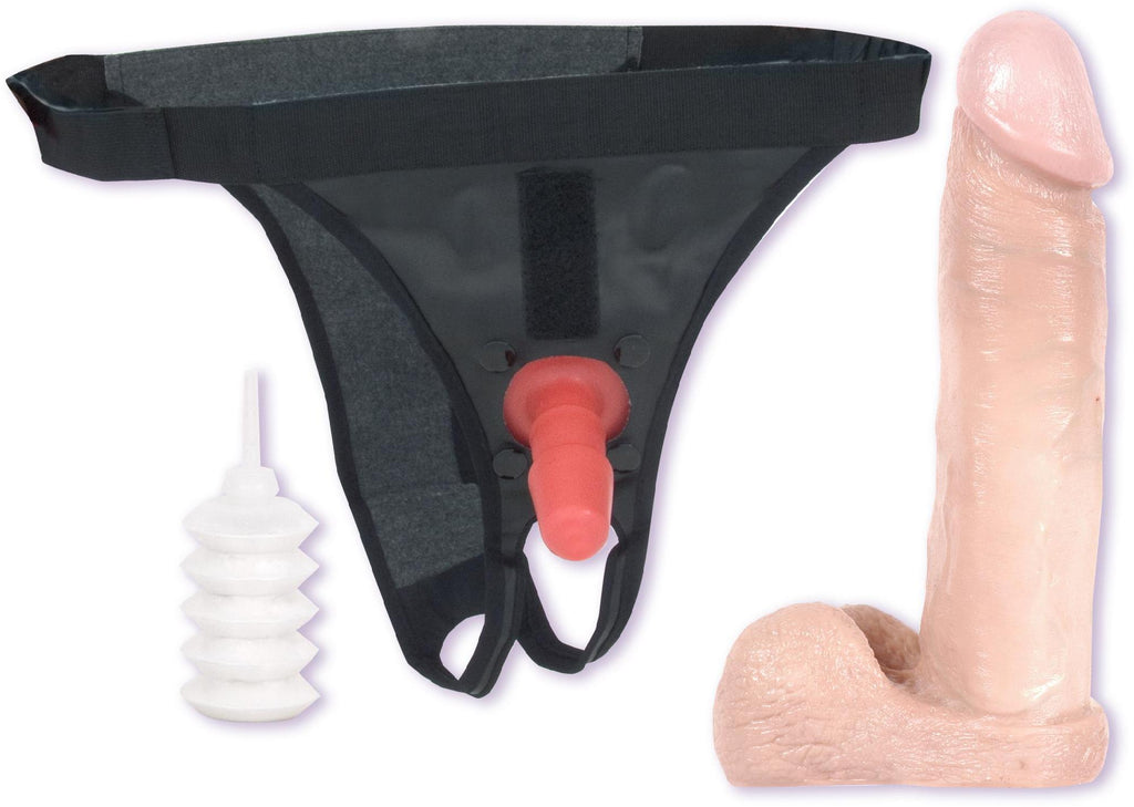 Ultra Harness 2 & Plug W-8in Cock Bx