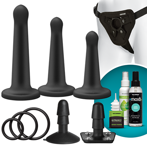Vac U Lock Platinum Silicone Black Set