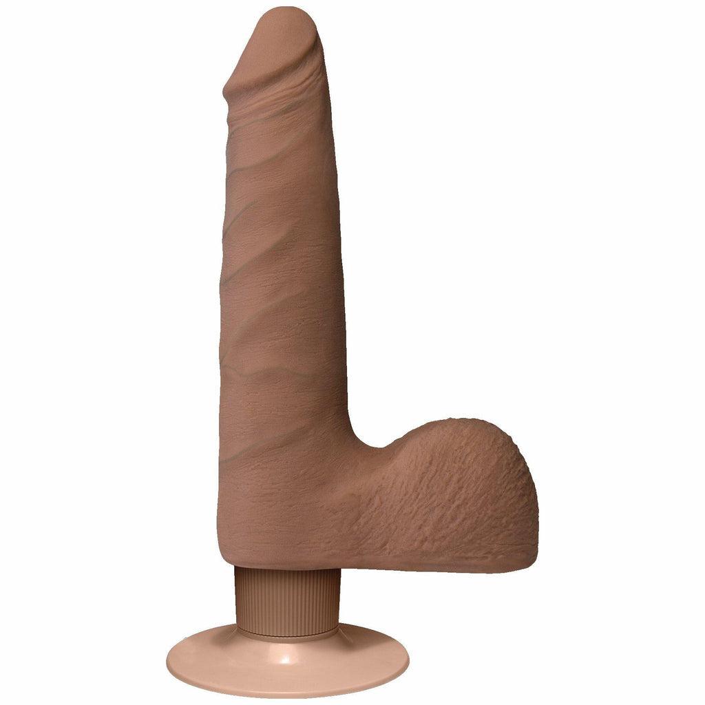 Realistic Cock 7 Slim Vib Brown "