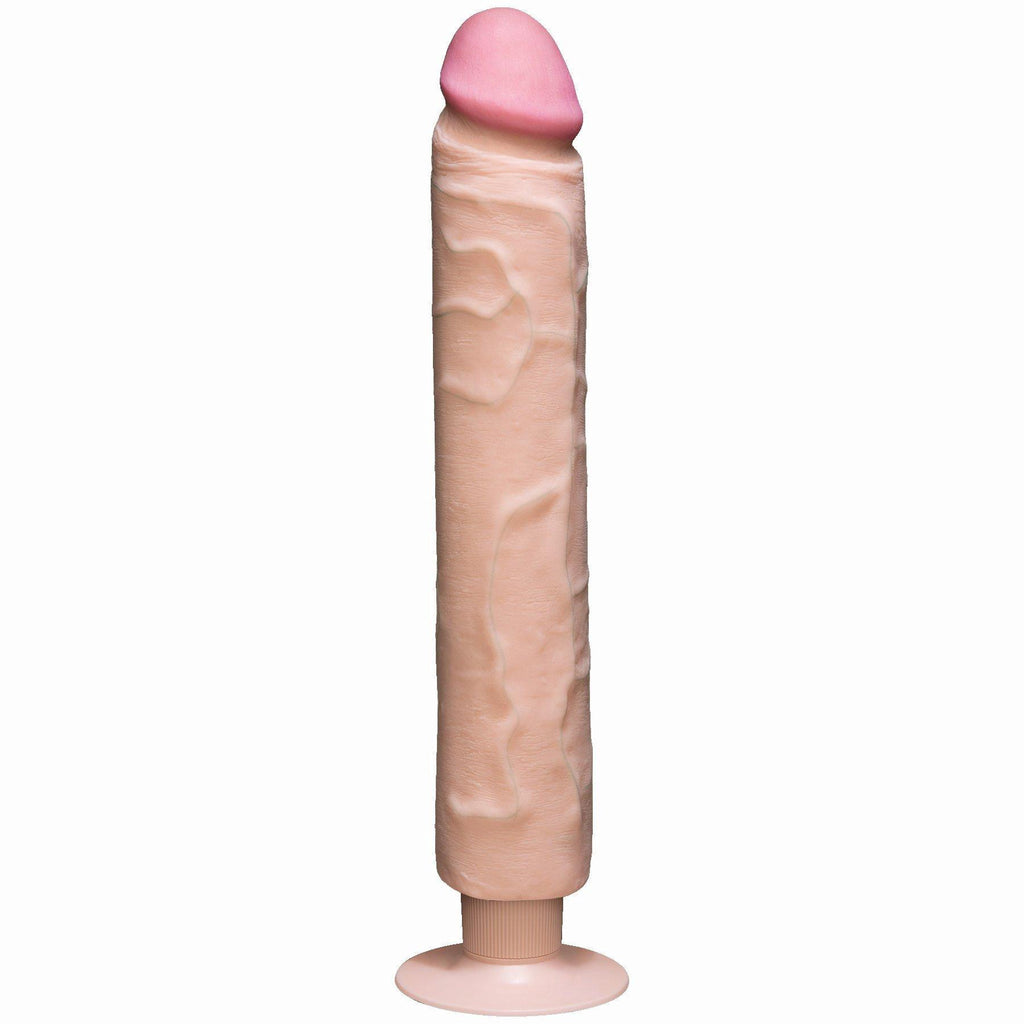 Realistic Cock 12 Vib. White