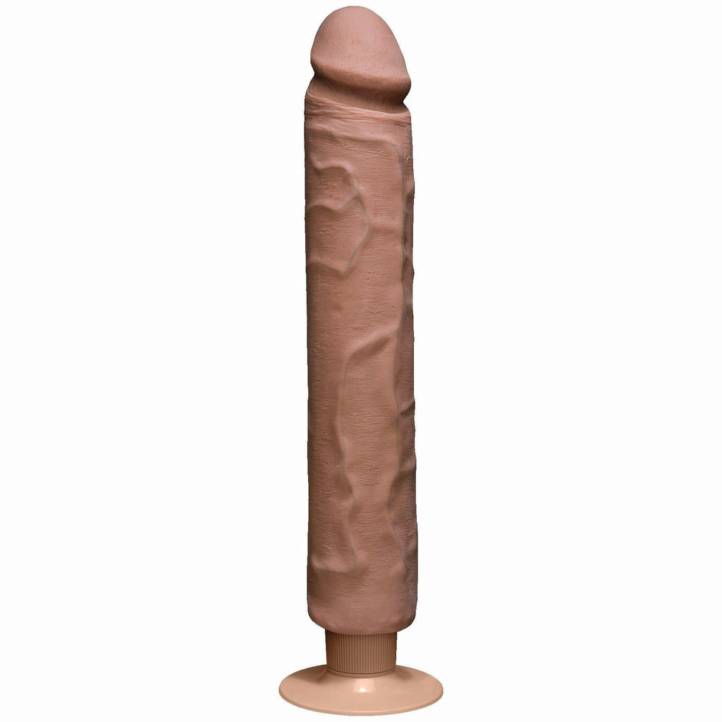 Realistic Cock 12 Vib. Brown "