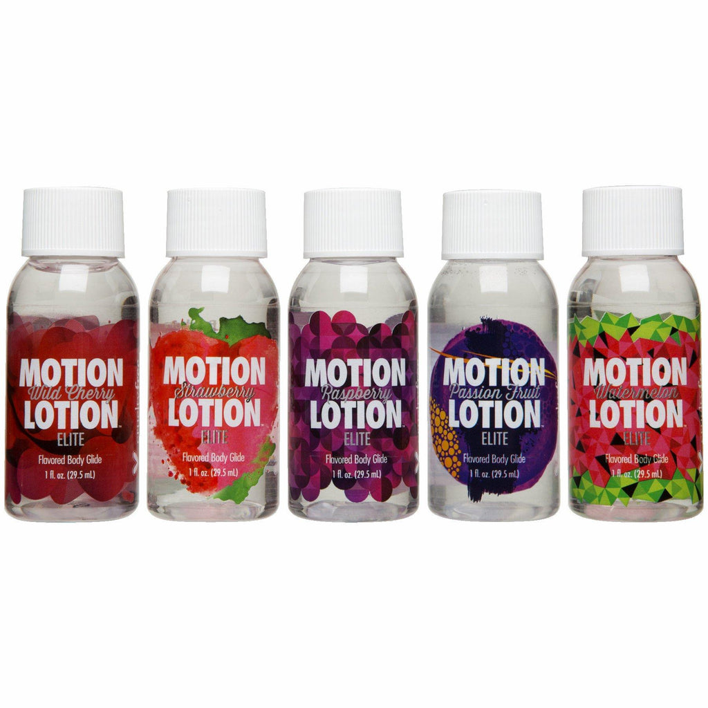 Motion Lotion Elite 5 Pack Sampler 1 Oz