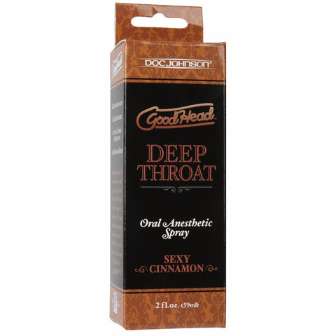 Goodhead Deep Throat Spray Cinnamon