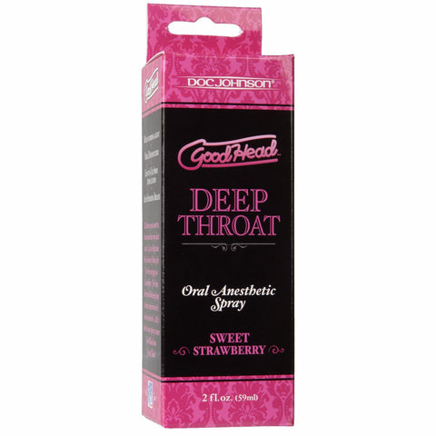 Goodhead Deep Throat Spray Strawberry