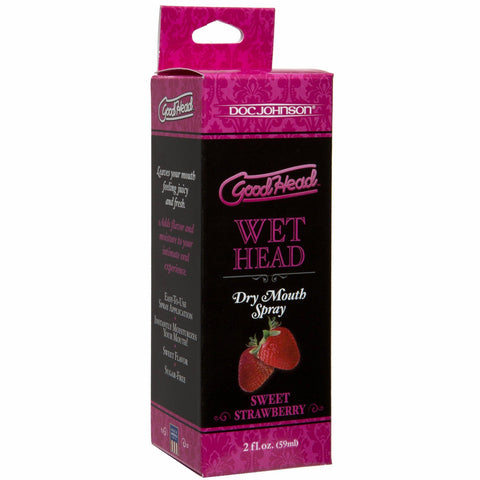 Goodhead Wet Head Dry Mouth Spray Strawberry (bu)
