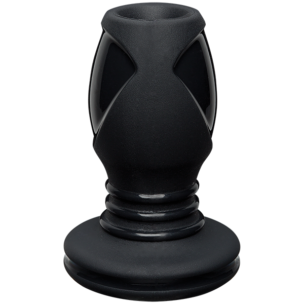 Kink Wet Works Explore Platinum Premium Silicone Plug 3.5 Black"