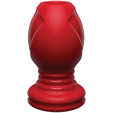 Kink Wet Works Explore Platinum Premium Silicone Plug 4.5 Red"