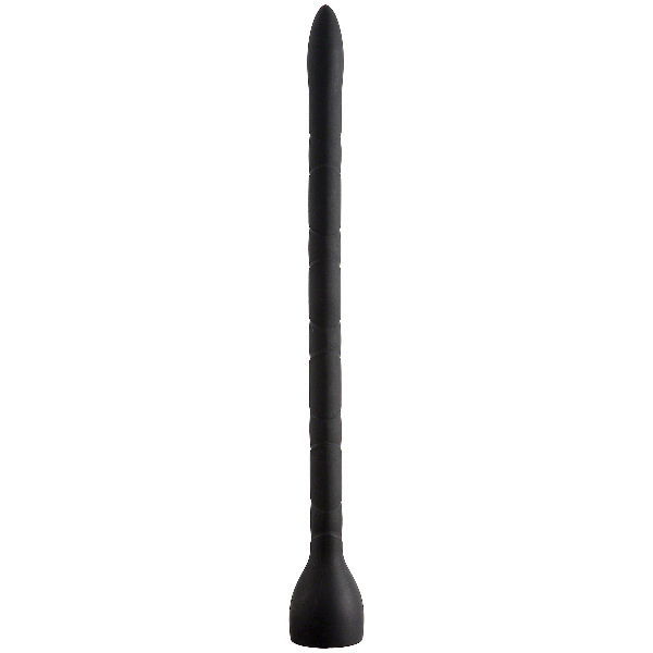 Kink In Deep Premium Silicone Anal Snake Black
