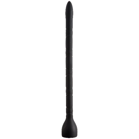 Kink In Deep Premium Silicone Anal Snake Black