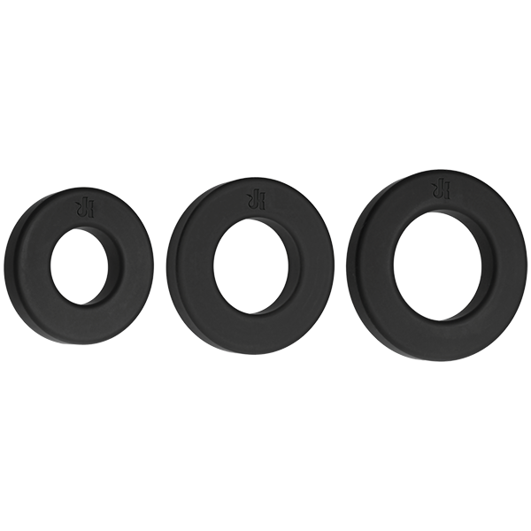 Kink Endure C Ring Set Black Premium Silicone