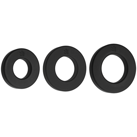 Kink Endure C Ring Set Black Premium Silicone