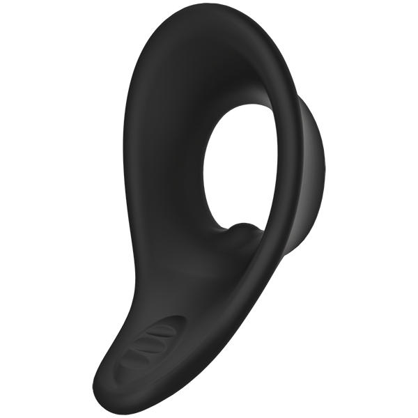 Kink Cock Jock C Ring Silicone Black