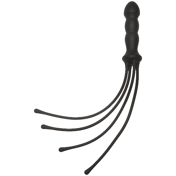 Kink The Quad Silicone Whip 18 Black "