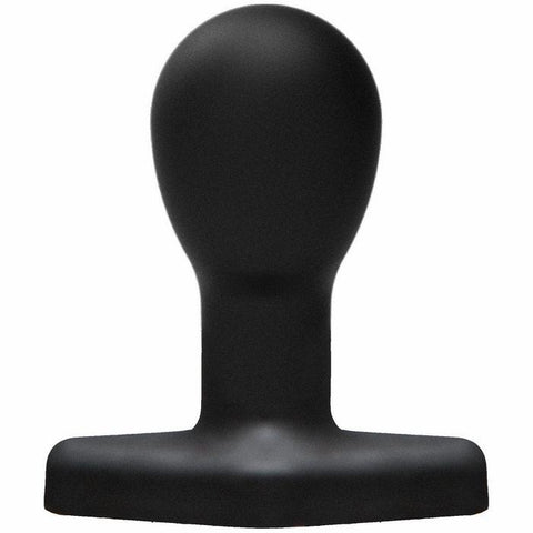Titanmen The Hitch 4.5 Smooth Cushioned Plug Black "