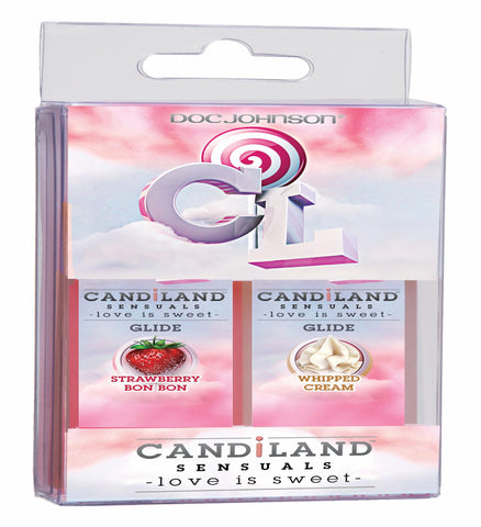 Candiland Glide 2 Pack Strawberry -whipped Cream