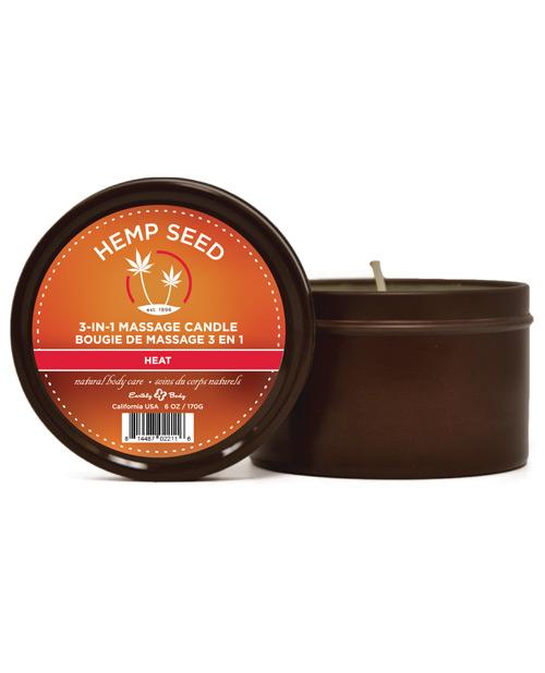 Candle 3 N 1 Heat 6 Oz
