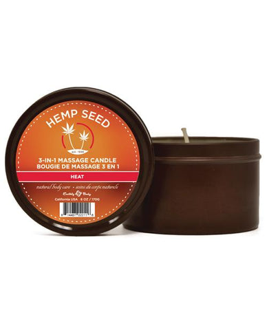 Candle 3 N 1 Heat 6 Oz