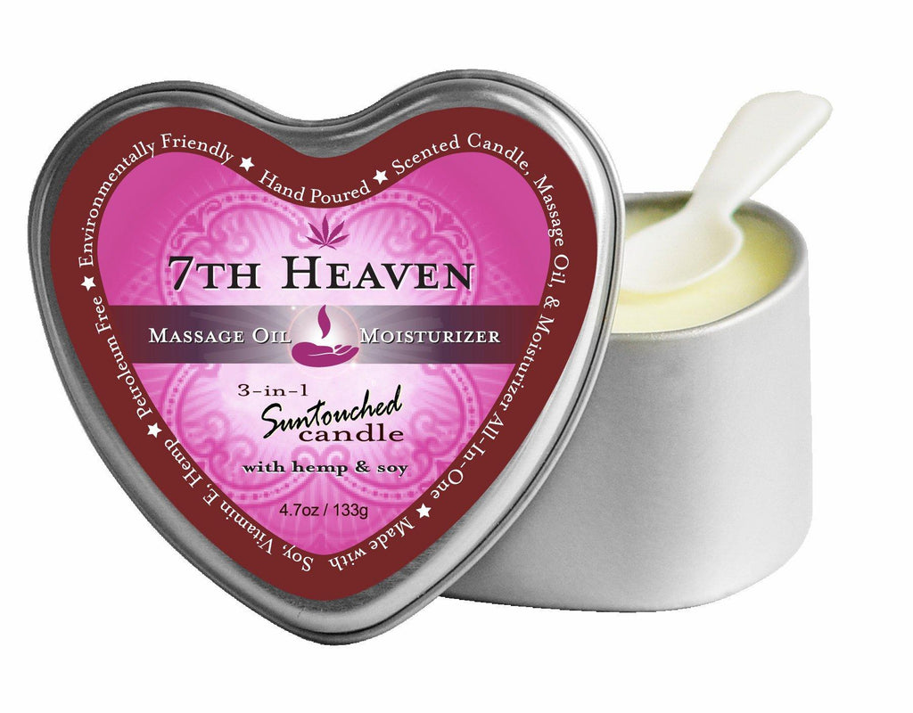 Candle 3n1 Heart 7th Heaven 4.7 Oz