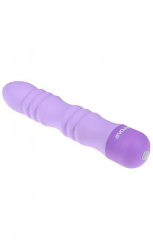 Fleur De Lis Desire 6in Vibrator Purple