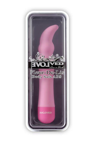 Fleur De Lis Silky G 6in Vibrator Pink