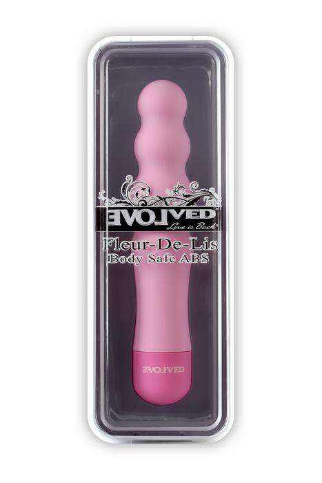 Fleur De Lis Bliss 6in Vibrator Pink
