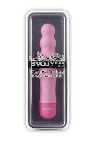 Fleur De Lis Bliss 6in Vibrator Pink