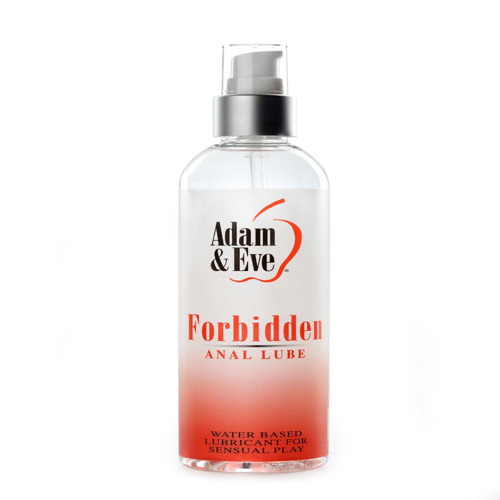 Adam & Eve Forbidden Anal Water Based Lube 8 Oz