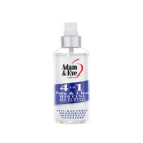 Adam & Eve Pure & Clean Misting Toy Cleaner 4 Oz