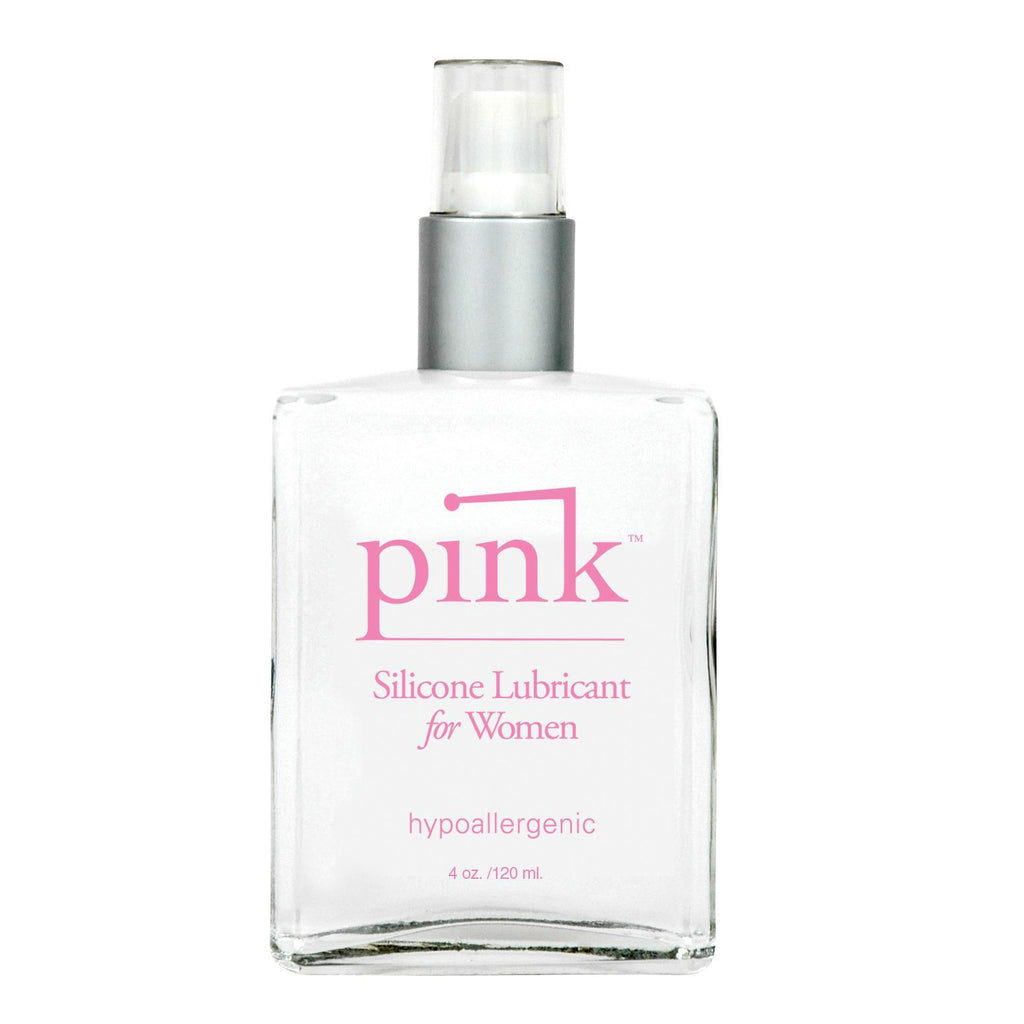 Pink Silicone Lube For Ladies 4 Oz