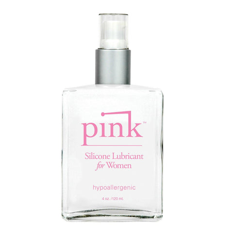 Pink Silicone Lube For Ladies 4 Oz