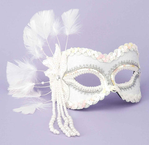 Half Mask White