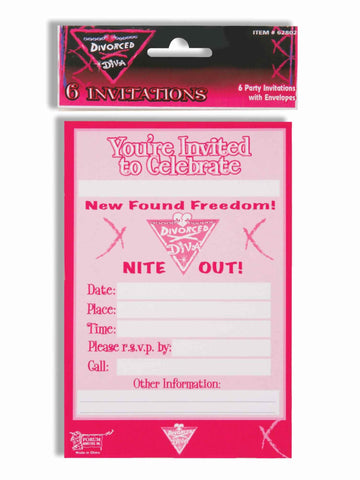 Divorced Diva Invitations