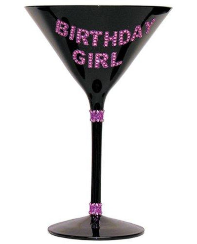 Martini Glass Birthday Girl