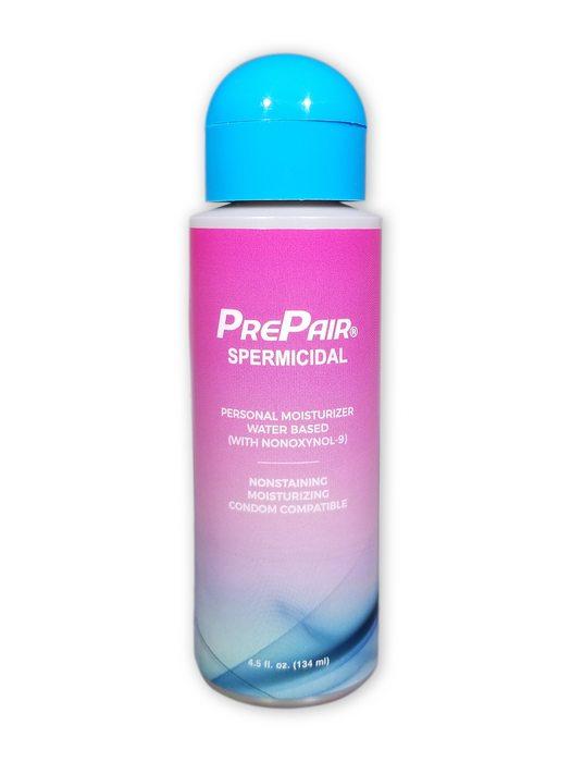 Pre Pair Spermicidal Lube 4.5 Oz Water Based
