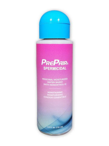 Pre Pair Spermicidal Lube 4.5 Oz Water Based