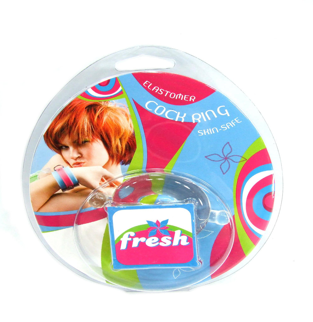 Fresh Cock Ring Elastomer Small Clear