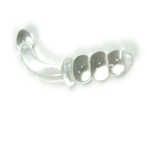 Fresh Dildo Boro Glass G Spot Clear