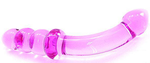 Fresh Dildo Boro Glass G Spot Pink